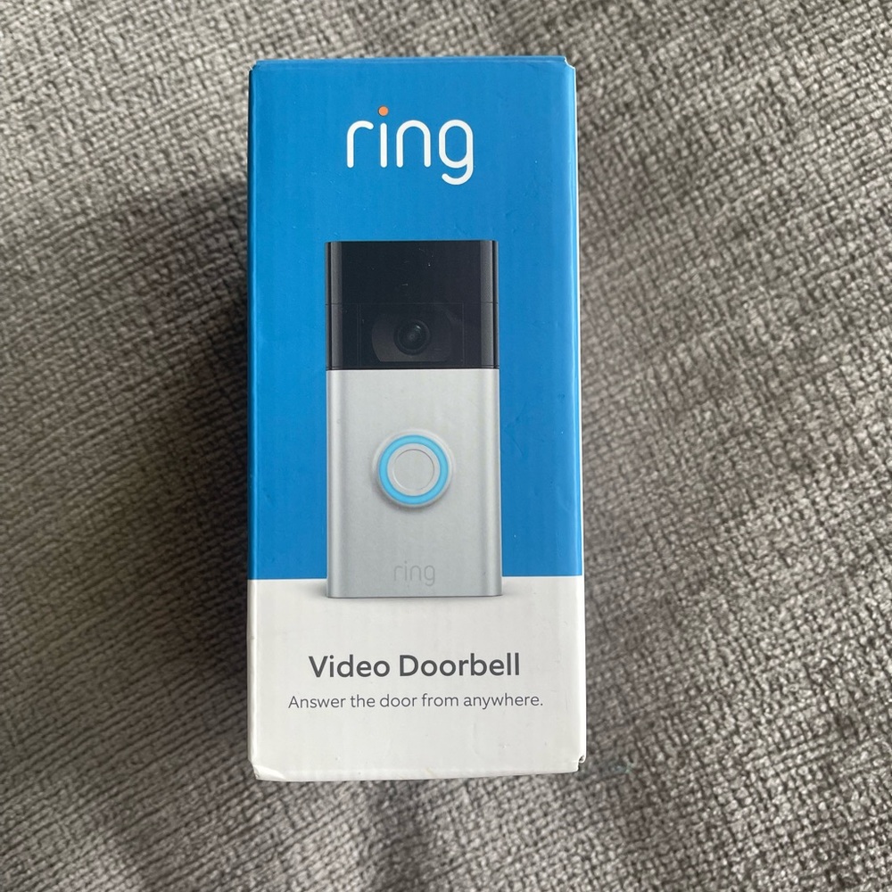 Ring video door bell